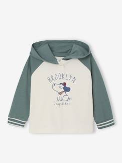 Baby-T-shirt, coltrui-T-shirt met capuchon baby