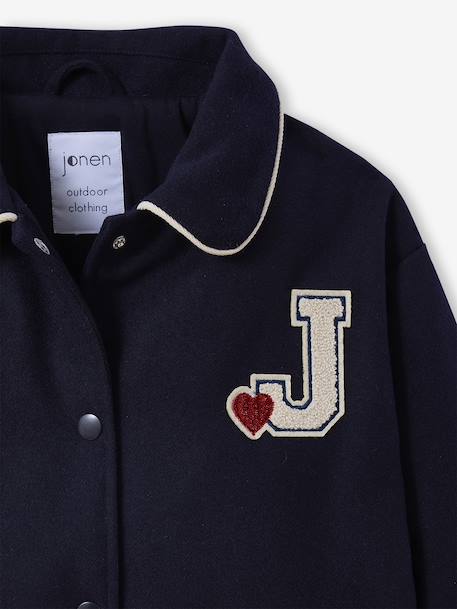 Teddyjas voor meisjes JONEN marineblauw - vertbaudet enfant 