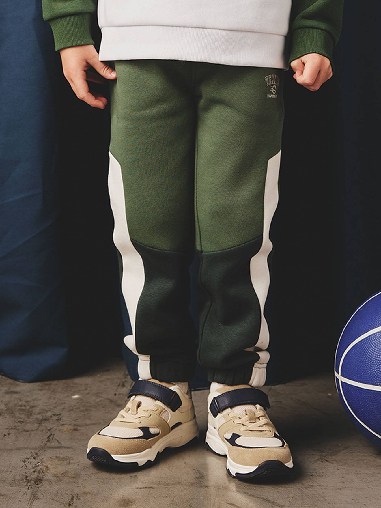 Vertbaudet Joggingbroek Met Colorblock Voor Jongens Dennen
