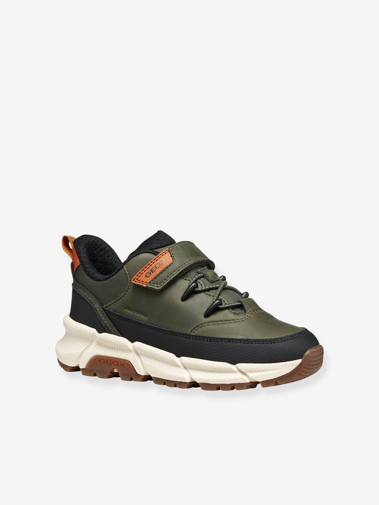 Baskets J56LCA -J FLEXYPER PLUS BOY-GEOX kaki