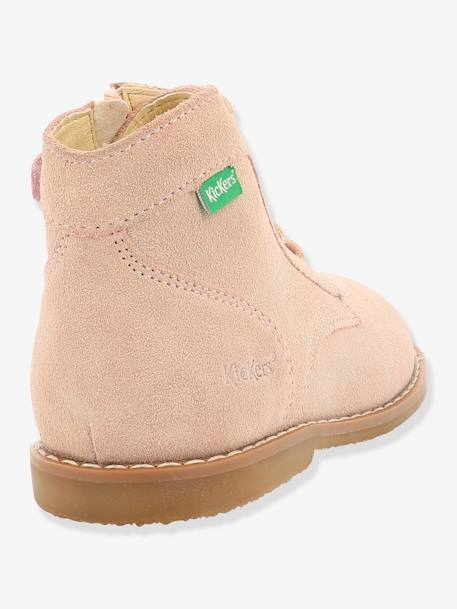 Leren meisjeslaarzen Kouklegend KICKERS® LICHTROZE - vertbaudet enfant 