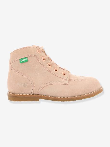 Bottines cuir fille Kouklegend KICKERS® ROSE CLAIR - vertbaudet enfant 