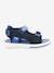 Sandales en cuir garçon Plane KICKERS® MARINE BLEU+ROUGE MARINE - vertbaudet enfant 