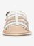 Sandales en cuir fille Dixon KICKERS® ARGENT+OR METAL - vertbaudet enfant 