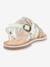 Leren sandalen meisjes Dixon KICKERS® GOUD METAAL+ZILVER - vertbaudet enfant 