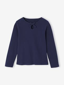 Meisje-T-shirt met lange mouwen voor meisjes