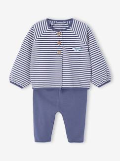 Baby-Babyset-Gewatteerde babypakje vestje + broek