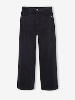 -Pantalon large en velours côtelé fille