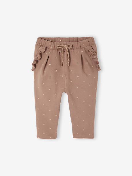 Bébé-Pantalon bébé fille molleton