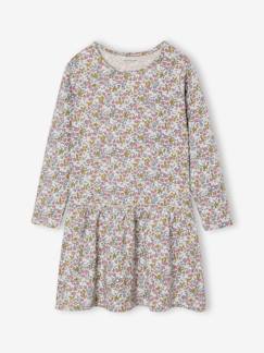 -Meisjesjurk met print