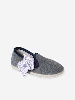 Chaussons velours élastiqués enfant - Fabriqués en France  - vertbaudet enfant