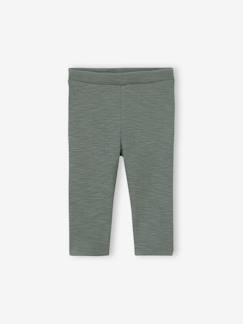 Baby-Baby legging in geribbelde tricot