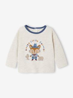 Baby-T-shirt, coltrui-T-shirt baby lange mouwen