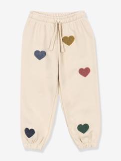 -Joggingbroek van fleece met hartjesmotieven KONGES SLOJD