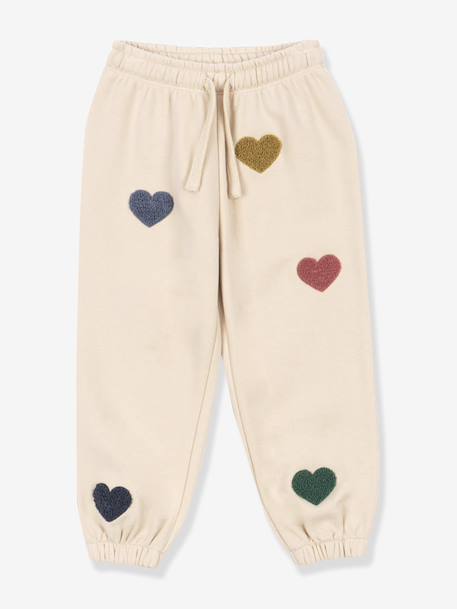 Bébé-Pantalon jogging en molleton motifs coeurs