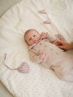 -Leertapijt in katoenen gaas met details in Liberty ENVIE DE FRAISE-stof