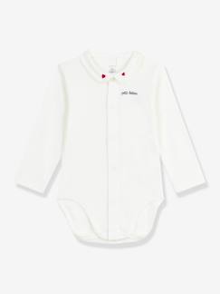 -Body bébé col brodé
