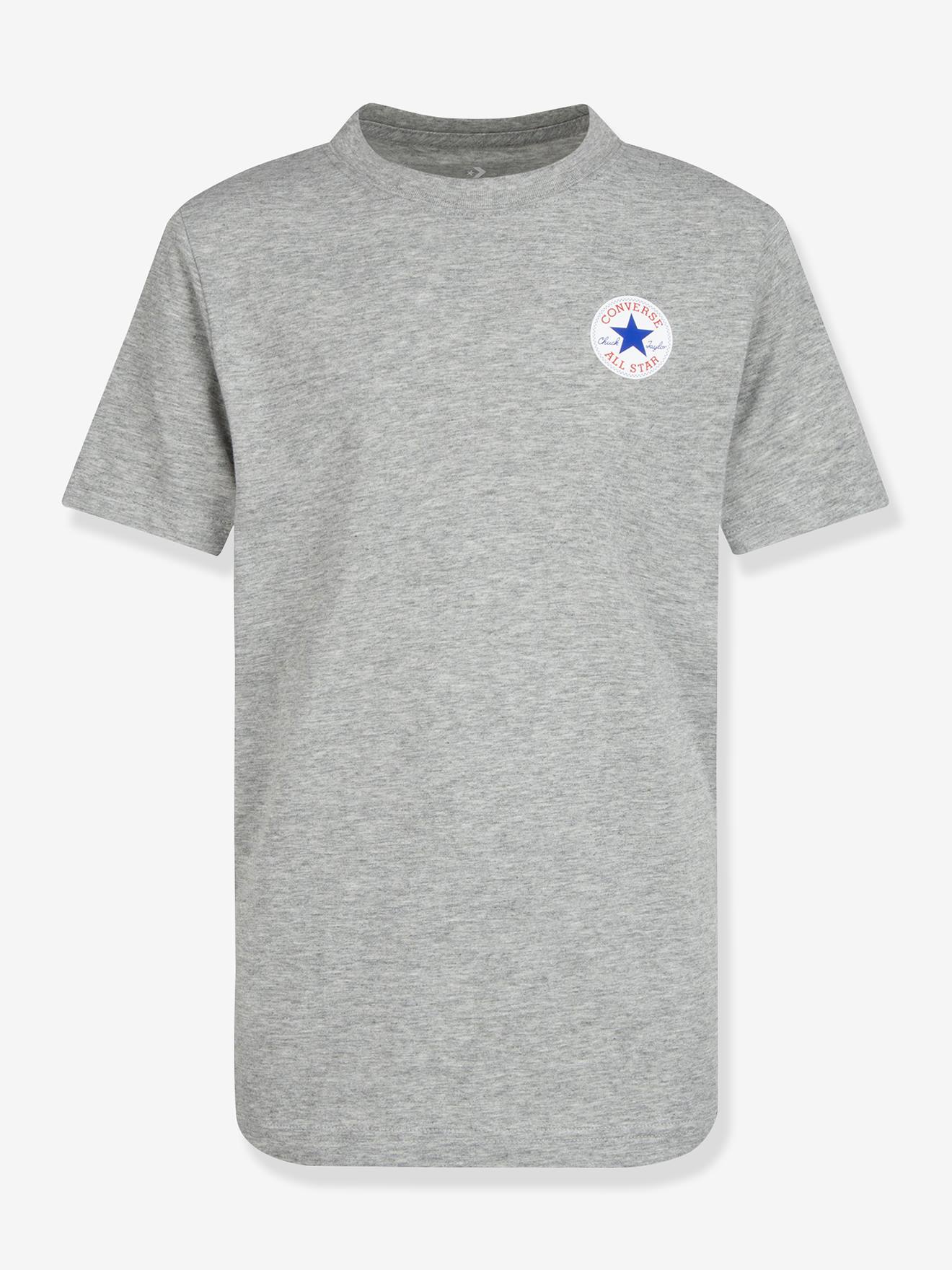 T-shirt enfant manches courtes gris
