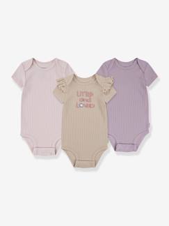 Bébé-Body-Lot de 3 bodies bébé manches courtes