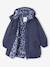 Parka fille à capuche doublée imitation fourrure bois de rose+camel+marine+noir+prune+vert foncé - vertbaudet enfant 