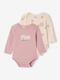 Set van 2 body's voor meisjes DISNEY ANIMALS® Marie de Aristokatten  - vertbaudet enfant