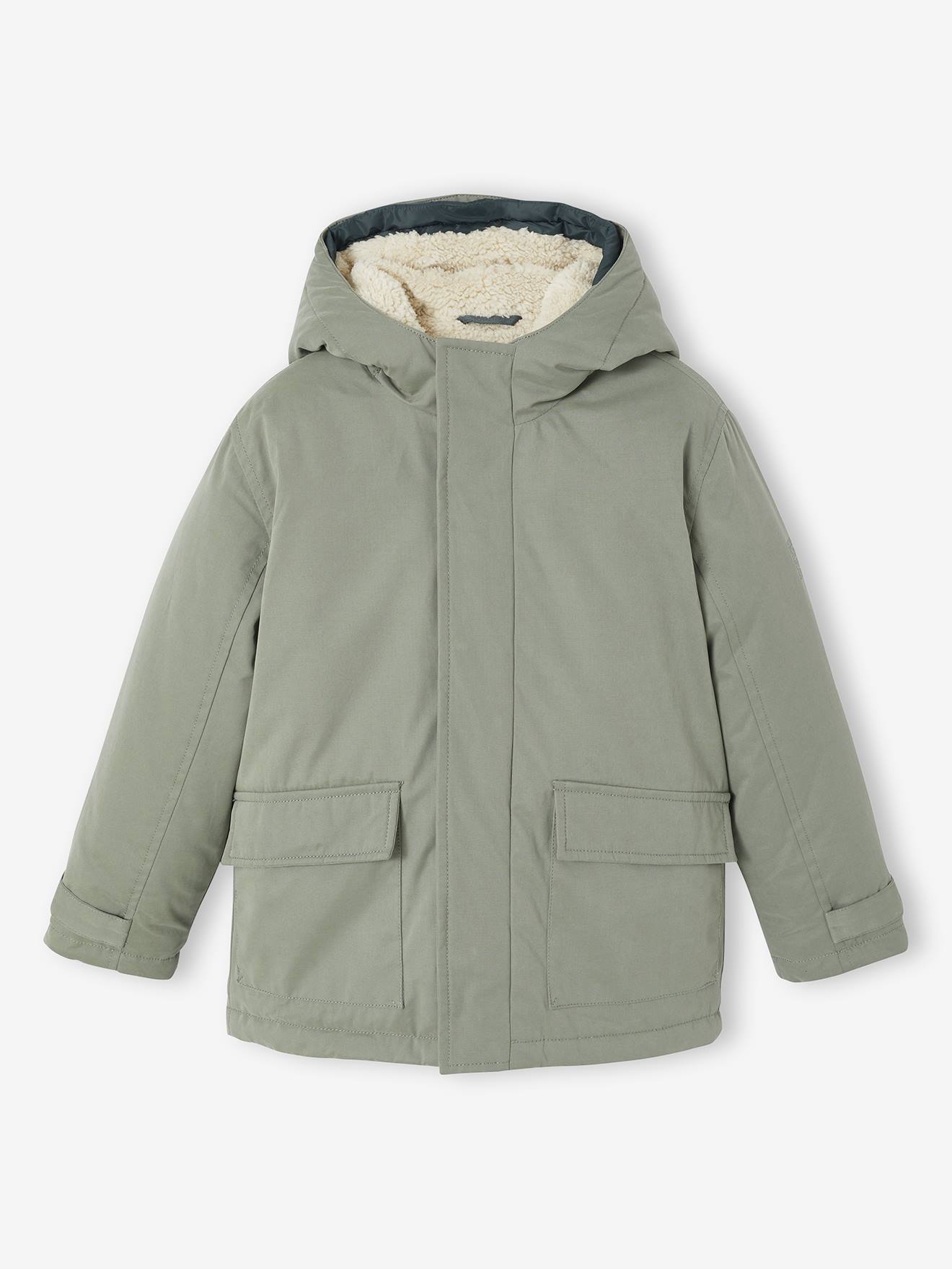 Vertbaudet 3-in-1-parka Voor Baby Met Afneembaar Vest Korstmos