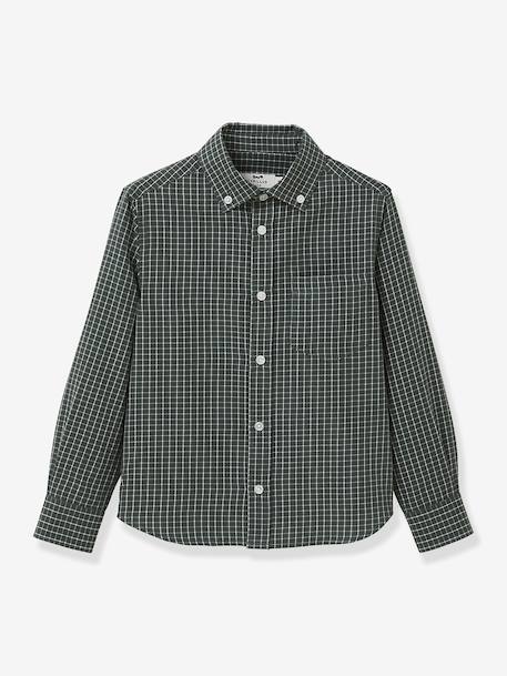 Garçon-Chemise flanellisée à carreaux garçon