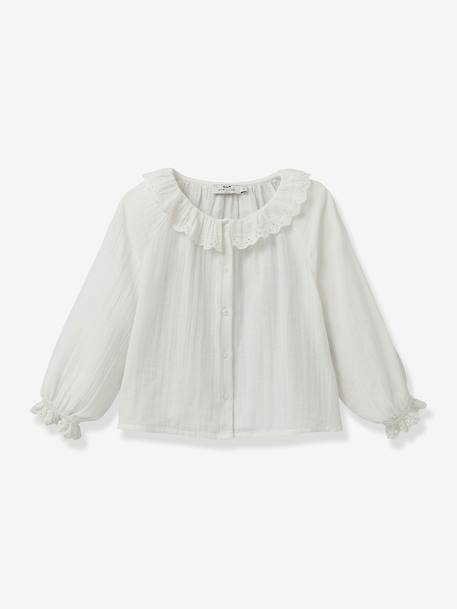 Fille-Chemise en gaze de coton fille