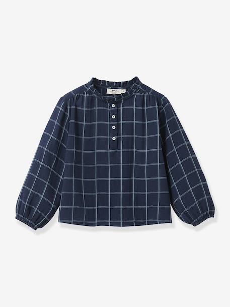 Fille-Blouse en gaze de coton fille