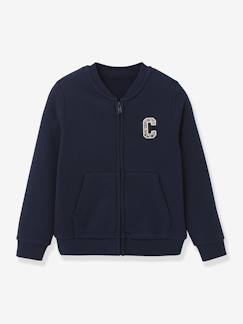 -Meisjesvestje van biologisch katoenen sweater CYRILLUS