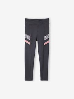 -Legging technique sport fille bandes côté