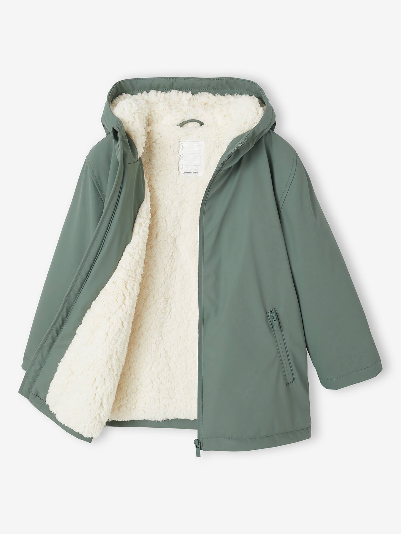 U.S. POLO ASSN. Jongens Parka Jas met Capuchon Marine Blauw Blazer