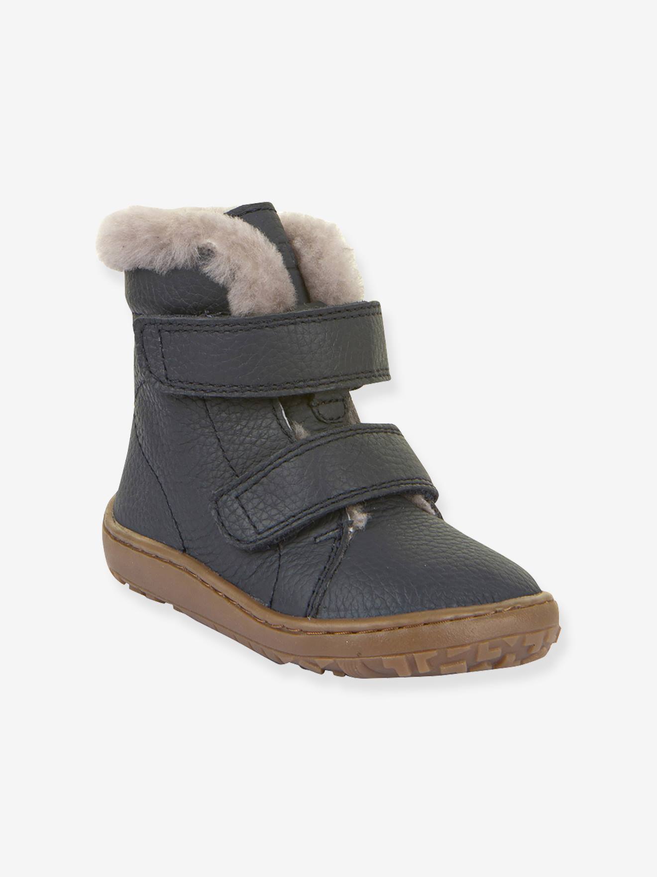 Barefoot laarzen kinderen BAREFOOT FURRY FRODDO nachtblauw