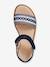 Sandalen voor meisjes Karly Girl GEOX® MARINEBLAUW - vertbaudet enfant 