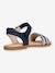 Sandalen voor meisjes Karly Girl GEOX® MARINEBLAUW - vertbaudet enfant 