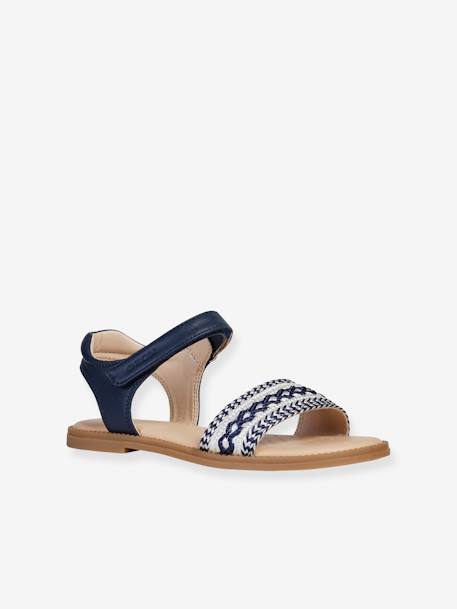 Sandalen voor meisjes Karly Girl GEOX® MARINEBLAUW - vertbaudet enfant 