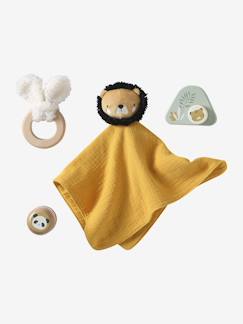 -Cadeauset voor baby's van stof en FSC®-hout
