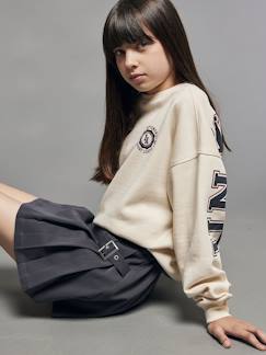 -Sweat University fille lettres glitter au dos