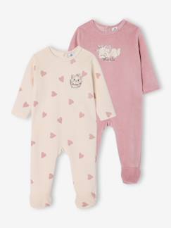 Bébé-Pyjama, surpyjama-Lot 2 dors bien velours Marie