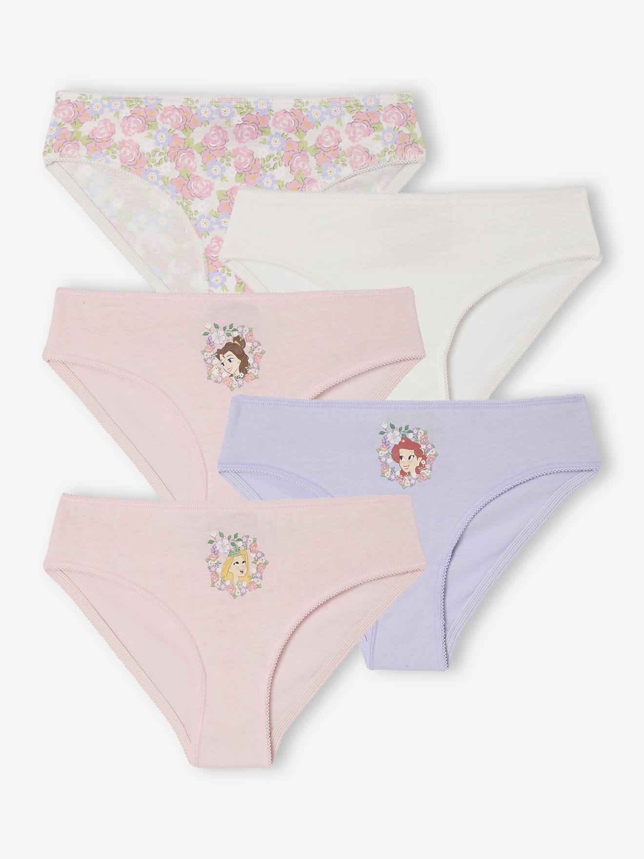 Disney Princess Set Van 5 Slipjes Disney® Princesses Voor Meisjes Lichtroze