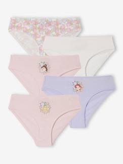 Set van 5 slipjes Disney® Princesses voor meisjes  - vertbaudet enfant