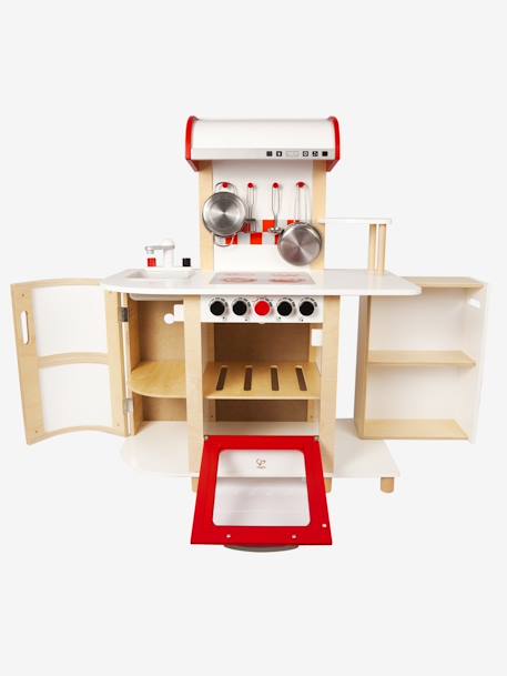 Grande cuisinette en bois HAPE BLANC - vertbaudet enfant 