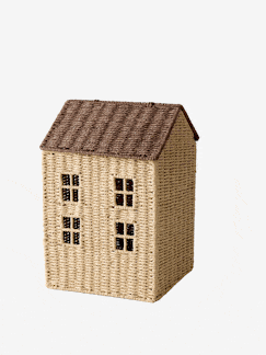-Opbergmand huis van papierkoord