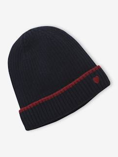 Meisje-JONEN muts voor meisjes van geribbelde tricot