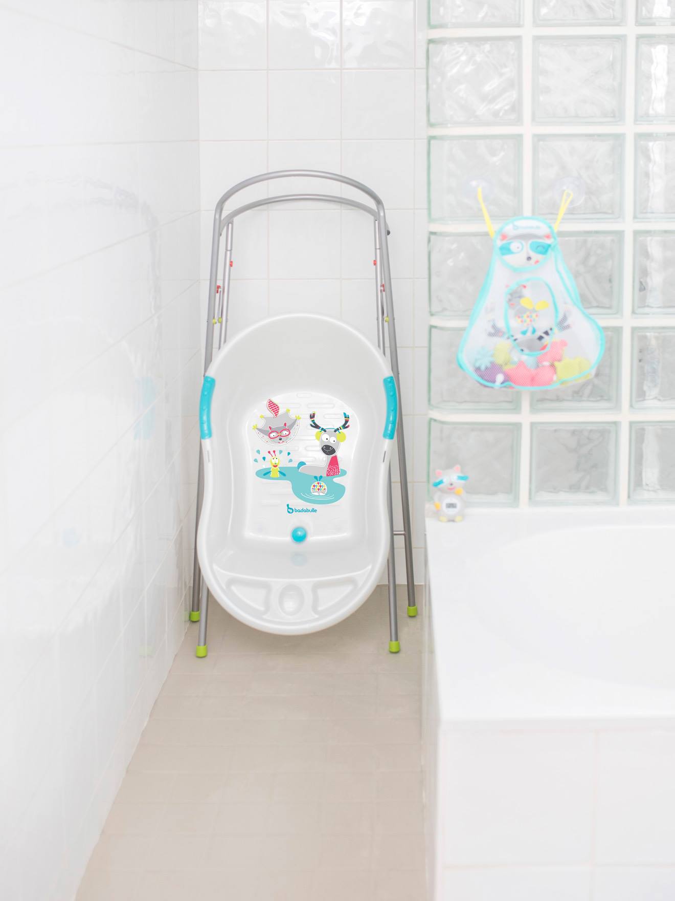 Ontaarden kom tot rust Maaltijd Afvoerslang voor het meegroei BADABULLE Ergo-speelse babybadje -  transparant, Verzorging