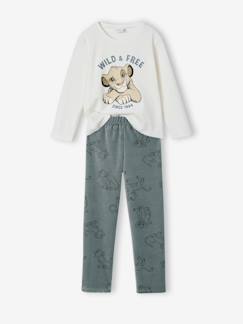 Disney® LEEUWENKONING pyjama voor jongens van fluweel / velours  - vertbaudet enfant