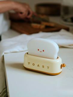 Linge de maison et décoration-Décoration-Luminaire-Veilleuse rechargeable Toast
