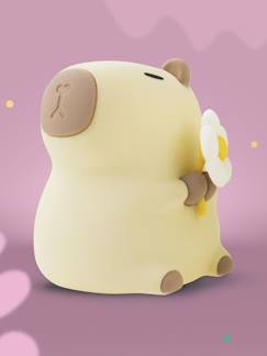 Linge de maison et décoration-Décoration-Luminaire-Veilleuse rechargeable Capybara fleuriste