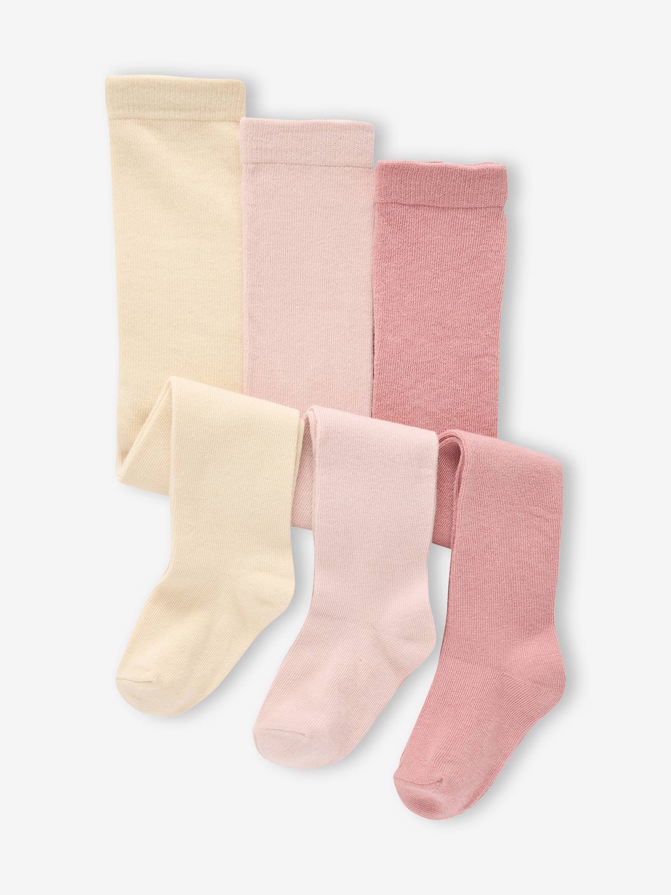 Vertbaudet 3 Paar Tricot Maillots Voor Baby's Ecru