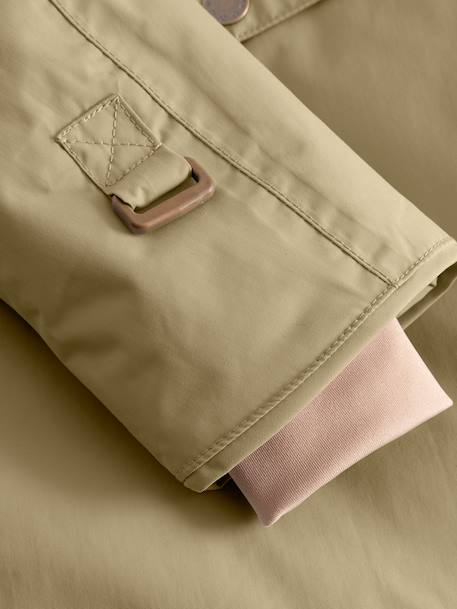 Veste d'hiver avec doublure polaire MATWANG enfants MINI A TURE bleu foncé+bordeaux+gris+gris ardoise+marine+marron+rouge+vert sauge+vieux rose - vertbaudet enfant 